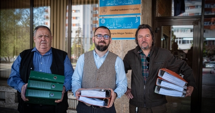 Leadták az EMSZ Hargita megyei tanácselnökjelöltje és a megyei önkormányzati képviselőjelöltek indulását támogató aláírásokat